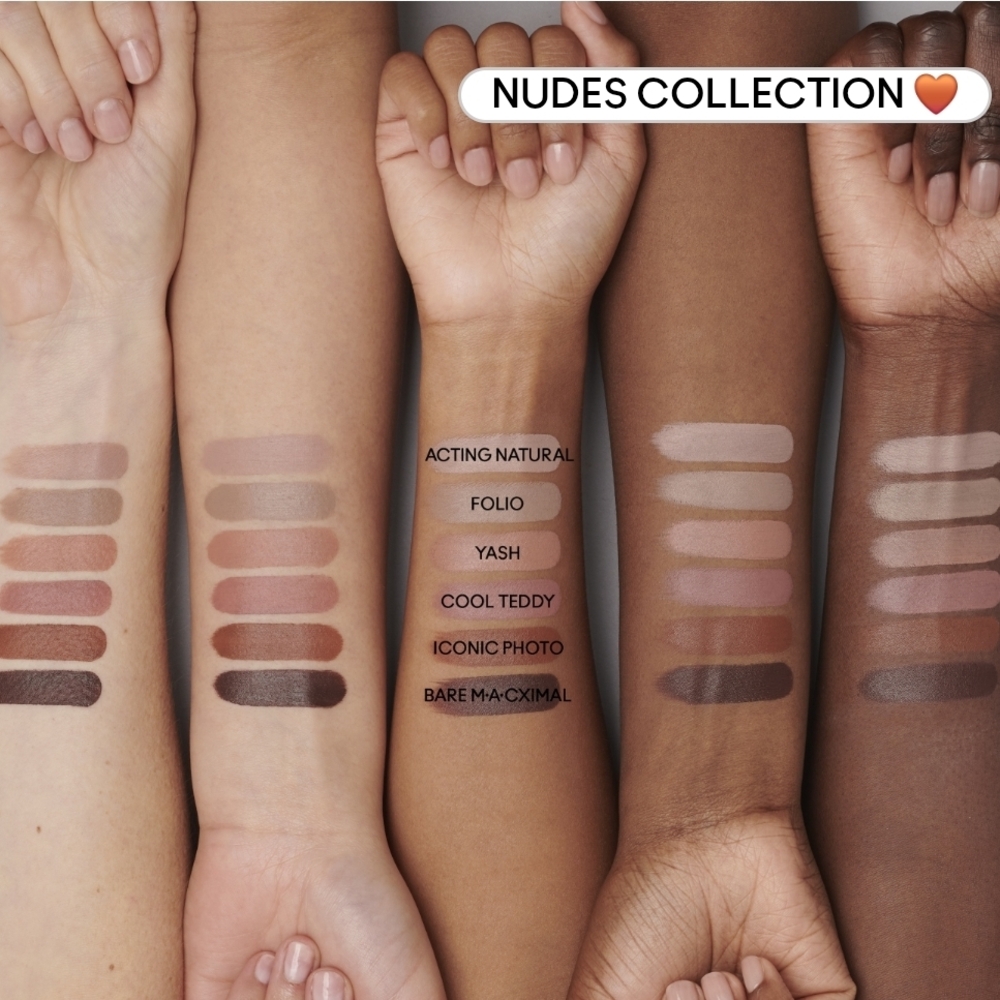 MAC Iconic Photo Warm Brown Cosmetics Silky Matte Lipstick Brand New In Box - Picture 6 of 8